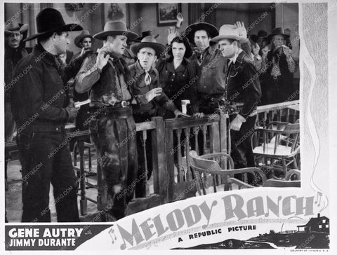 ad slick Gene Autry Jimmy Durante Melody Ranch 898-20