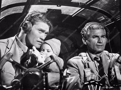 Chuck Connors Jeff Chandler film The Lady Takes a Flyer 943-14
