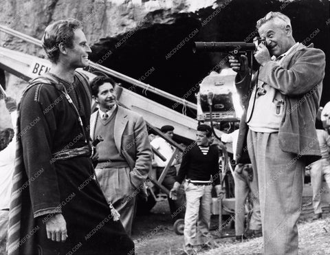 Charlton Heston William Wyler behind the scenes Ben-Hur 946-11