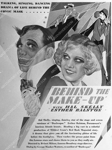 ad slick Hal Skelly Esther Ralston film Behind the Make-Up 1026-06