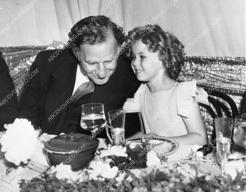 candid Fred Stone Shirley Temple out for business dinner 1032-30