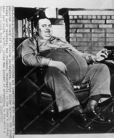 news photo George Ziller fat gangster crime photo 10346-33