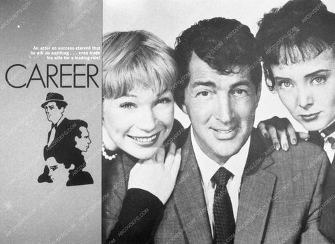 Dean Martin Shirley MacLaine cool TV promo for film Career 10407-36