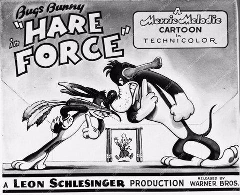 Bugs Bunny WB animation cartoon Hare Force 1062-01