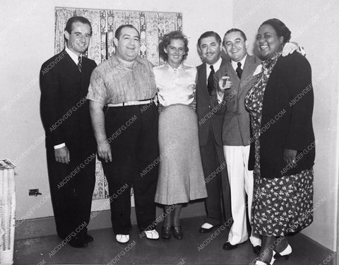 Louise Beavers Frank Parker Jan Garber Mack Gordon Harry Revel candid 1062-08