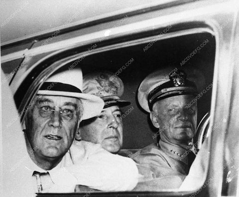 President Franklin D. Roosevelt Chester Nimitz General George S. Patton 10942-16