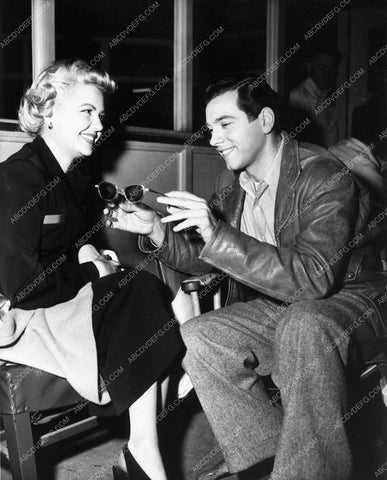 candid photo Mario Lanza Kathryn Grayson That Midnight Kiss 1098-26