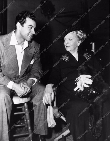 candid photo Mario Lanza Ethel Barrymore That Midnight Kiss 1098-27