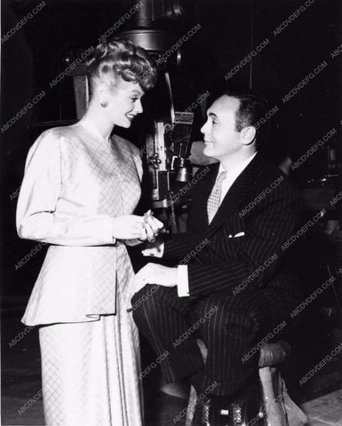 candid Lucille Ball Ed Buzzell behind the scenes 1161-32