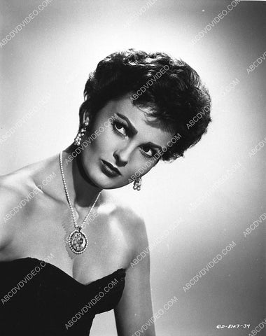 beautiful Ursula Thiess in strapless gown 1171-35