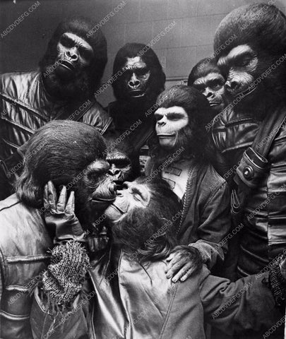 Claude Akins Roddy McDowall Battle for the Planet of the Apes 1174-05