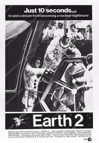 ad slick Gary Lockwood sci-fi film Earth 2 1209-19