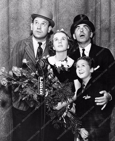 Eddie Cantor Deanna Durbin Bobby Breen CBS radio microphone 1213-27