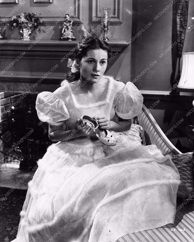 Joan Fontaine and her slipper photo from The Constant Nymph 1227-12