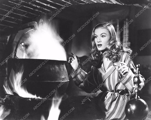 Veronica Lake at the cauldron film I Married a Witch 1249-06