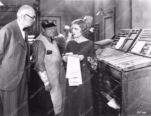 Claude Gillingwater Helen Chandler film The Back Page 1249-08