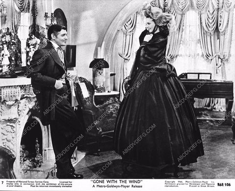 Clark Gable Vivien Leigh film Gone with the Wind 1270-26