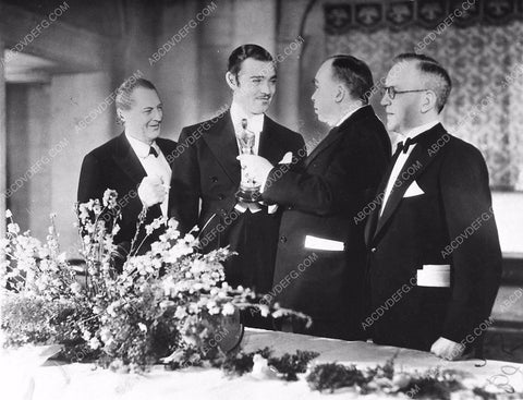 Lionel Barrymore Clark Gable Irvin S Cobb Academy Awards for It Happened One Night 1287-28