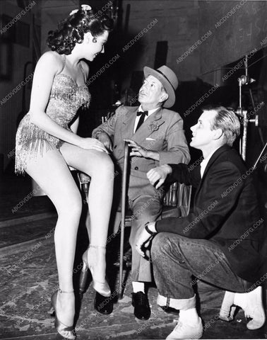 candid Ann Miller Cole Porter Bob Fosse behind the scenes MGM 1292-32
