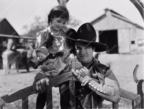 Tom Mix Edith Fellows western film The Rider of Death Valley 1294-10