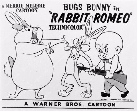 Bugs Bunny Elmer Fudd animation Rabbit Romeo 1294-21