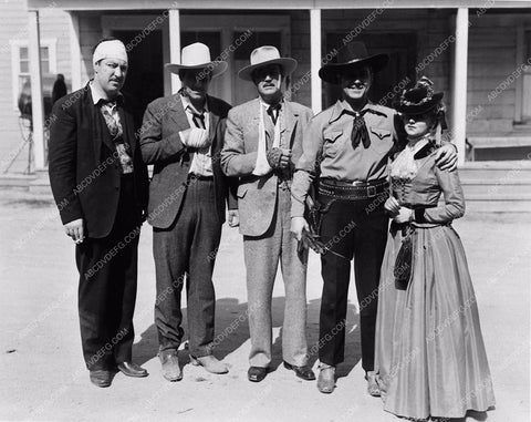 candid cowboy star Johnny Mack Brown and others 1294-33