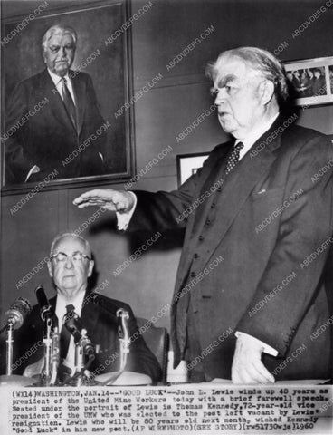 John L. Lewis & Thomas Kennedy United Mine Workers Unon Vice and President 1309-21
