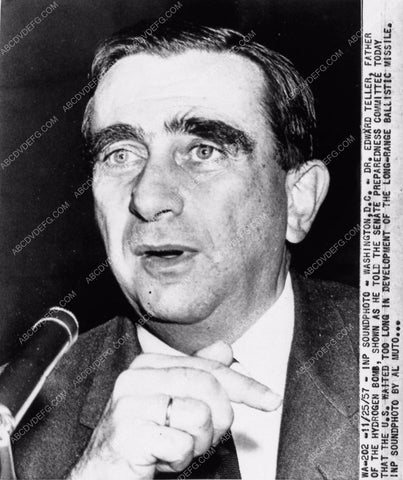 nuclear physicist Edward Teller discusses atomic hydrogen bomb 1309-22