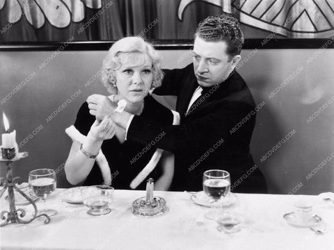 Glenda Farrell Frank McHugh dining scene from Grand Slam photo 1324-29
