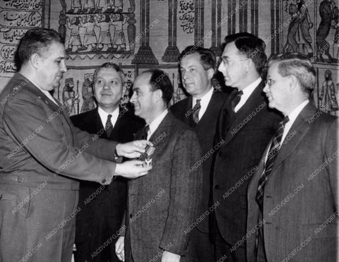 Major General Leslie R. Groves Enrico Fermi Atom Bomb Scientists 1328-17