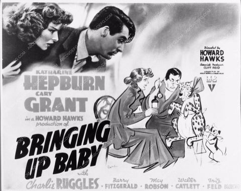 ad slick Katharine Hepburn Cary Grant Bringing Up Baby 1354-04
