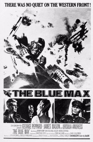 ad slick George Peppard Ursula Andress The Blue Max 1354-06