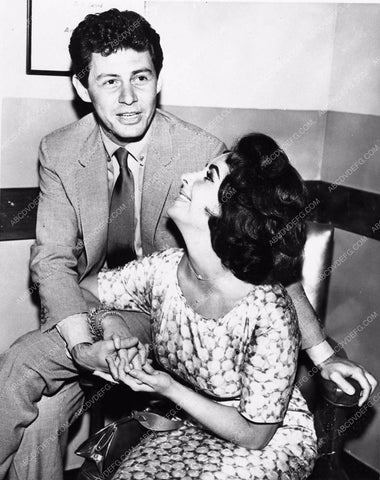 candid hollywood Elizabeth Taylor Eddie Fisher 1358-14