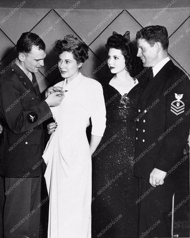 candid Hollywood Ann Miller Jean Ruth Rudy Vallee 1358-25