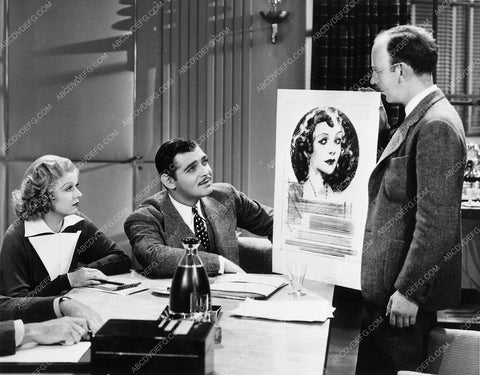 Jean Harlow Clark Gable Hobart Cavanaugh film Wife Vs Secretary 1434-03