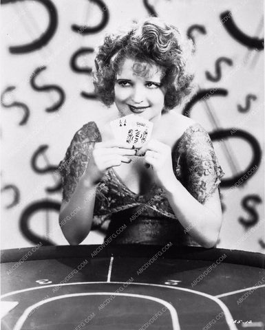 Clara Bow flashing aces film No Limit 1434-25