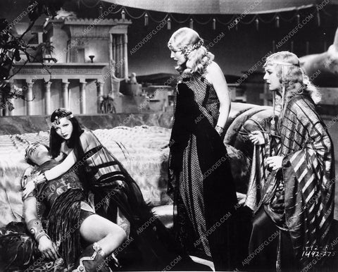 Claudette Colbert Gertrude Michael early film Cleopatra 1434-32