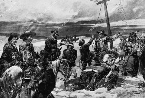 western action painting by Dan Smith 1499-36
