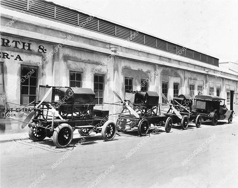 Historic Los Angeles Hollywood movie Universal Studios wind fans and equipment 1518-31