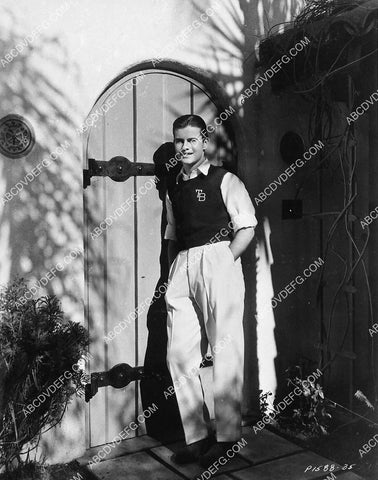 handsome Tom Brown in his initialed vest 1533-19