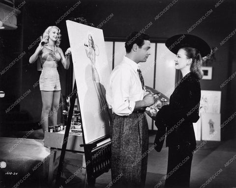 Robert Lowery Virginia Grey Joan Fulton pin-up film House of Horrors 1551-36