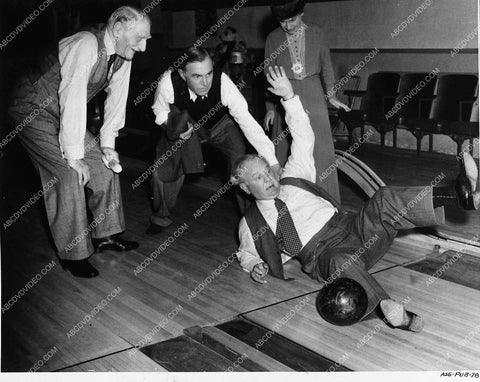 C Aubrey Smith Harry Carey Maria Ouspenskaya Charles Winninger at bowling alley 1564-03