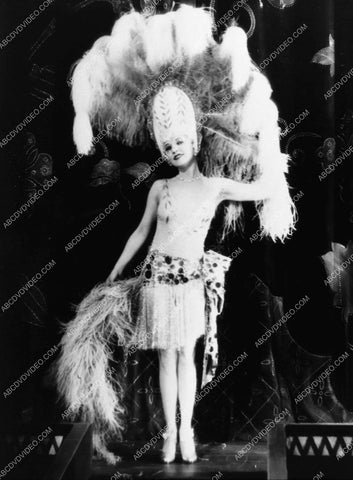 Betty Compson in pre-code chorus girl feather hat 1565-21