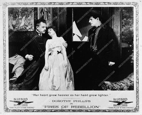 Lon Chaney Sr Dorothy Phillips silent film Fires of Rebellion 1593-35