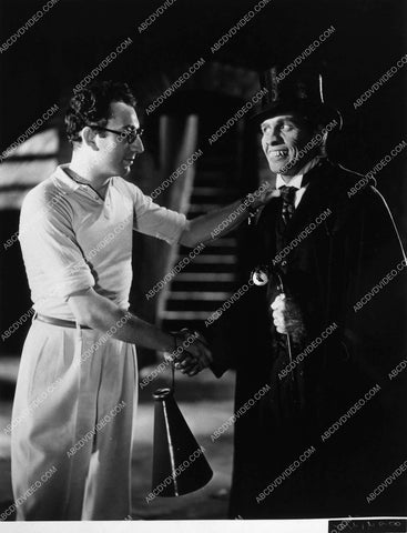 Fredric March w director Rouben Mamoulian on set film Dr Jekkyl and Mr Hyde 1627-29