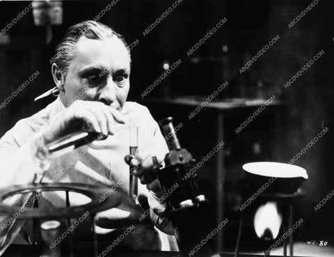 Lionel Atwill in the laboratory horror film Vampire Bat 1628-15