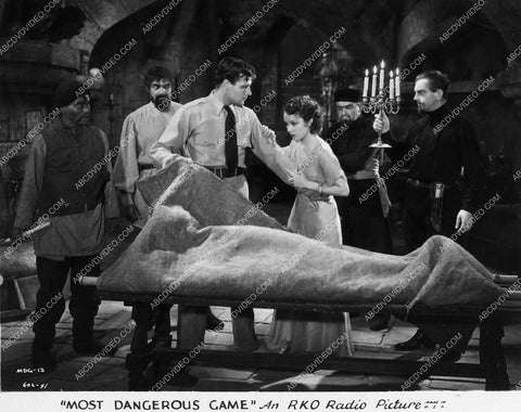 Joel Mccrea Leslie Banks Fay Wray film Most Dangerous Game 1629-02
