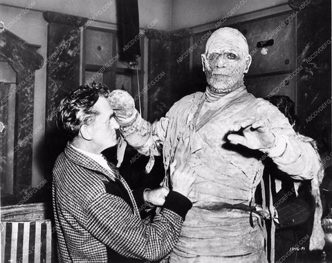 Lon Chaney Jr makeup man Joe Bonner Mummy's Tomb 1711-17