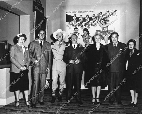 Vera Ralston Roy Rogers and others at some event 1721-16