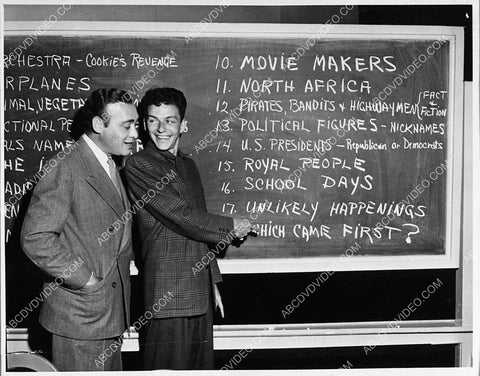 Frank Sinatra and Phil Baker for radio Quiz Show I think 1727-11